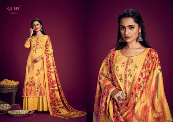 Romani Jhalak Premium Pashmina Designer Dress Material Collection 